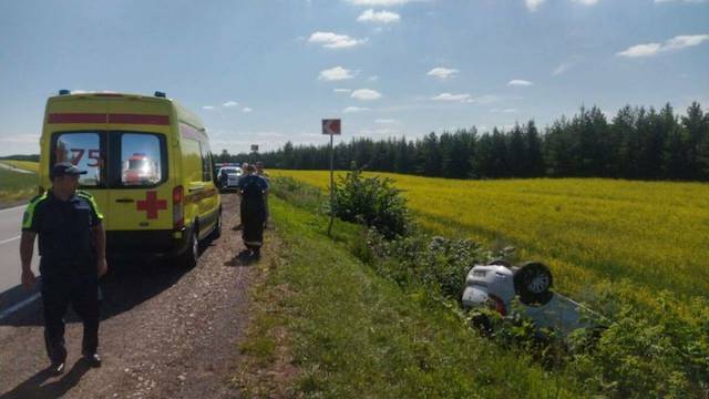 74-летняя пассажирка иномарки погибла в ДТП в Тукаевском районе Татарстана