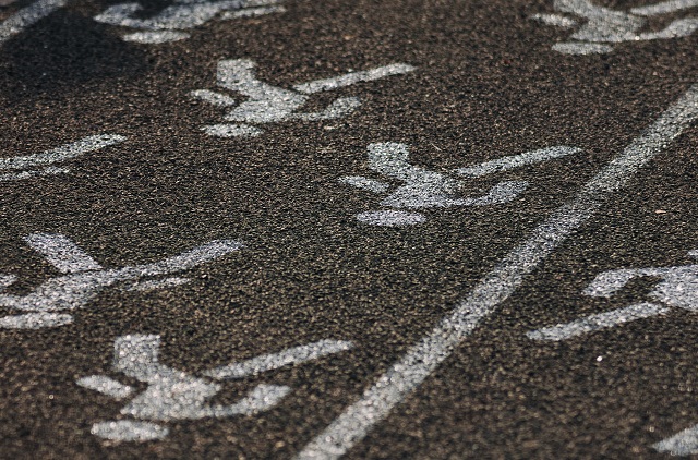 В Казани открылась беговая дорожка из бывших автошин