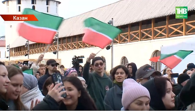 Казан Кирмәнендә 20нче тапкыр "Мин татарча сөйләшәм" акциясе узды