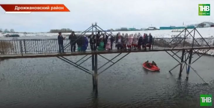 Как чуваши и татары построили в Татарстане мост дружбы между деревнями (ВИДЕО)