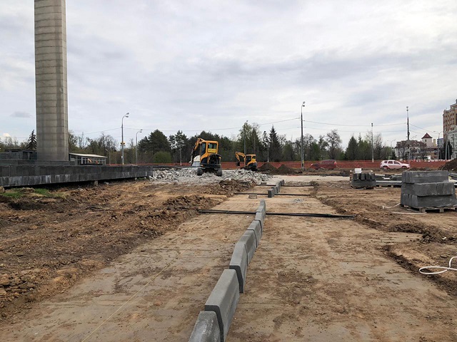 Благоустройство входной группы парка Горького стартовало в Казани