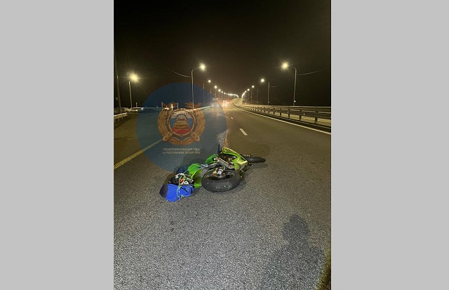 Сбивший лося 21-летний мотоциклист погиб на трассе в Лаишевском районе Татарстана