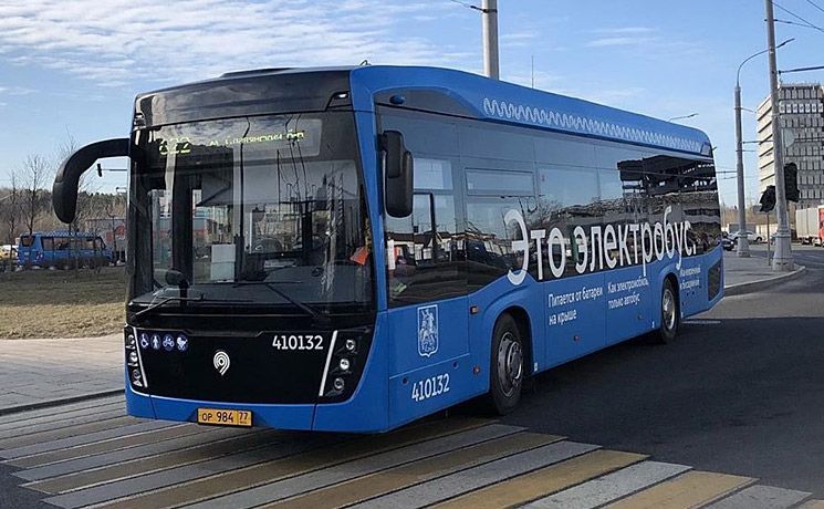 Еще 350 электробусов «Камаз» поставит в Москву