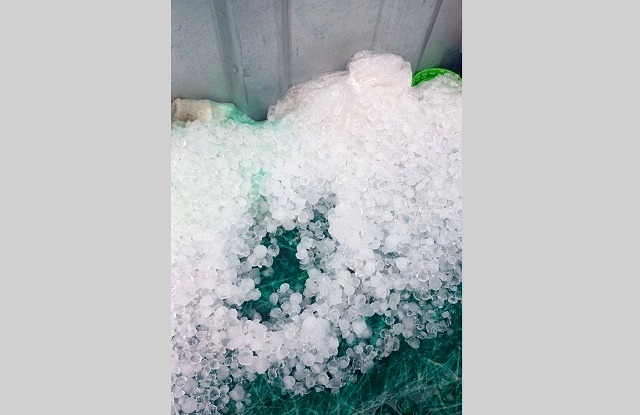 Почти снег: крупный град выпал в одном из районов Татарстана