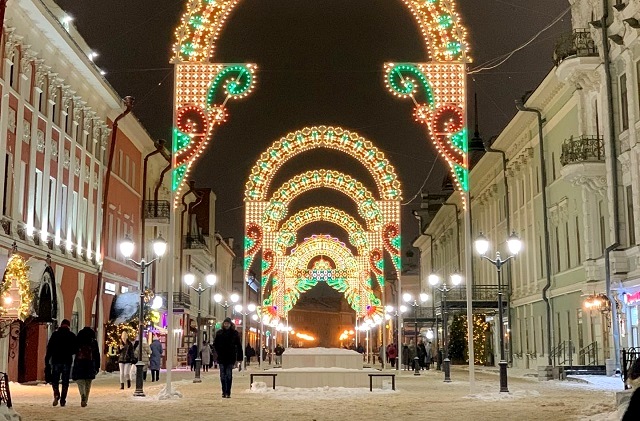 Мэрия Казани предупредила о возможном перекрытии дорог во время новогодних мероприятий