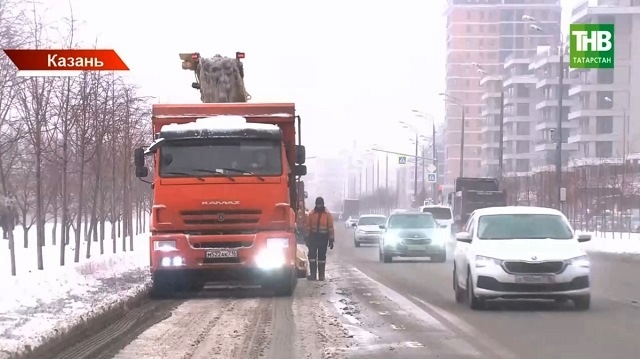 Снегопад нарушил работу общественного транспорта в Казани: что известно