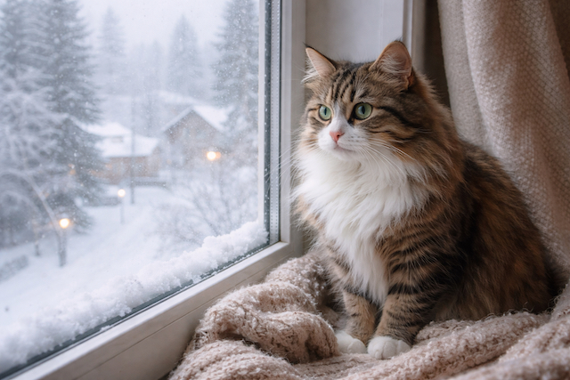 Снежный понедельник: 15-градусные морозы и метель накроют Татарстан 