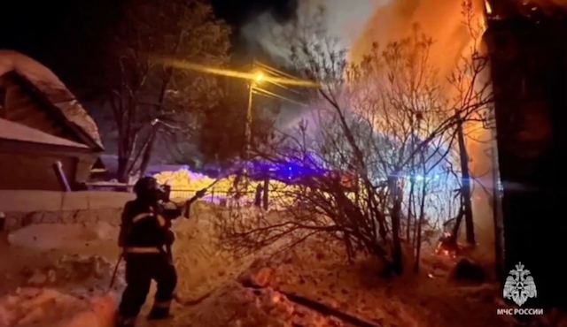 Пожар в бревенчатом доме унес жизнь 50-летнего жителя Татарстана 