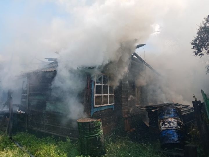 Арча станциясендә янгын чыккан