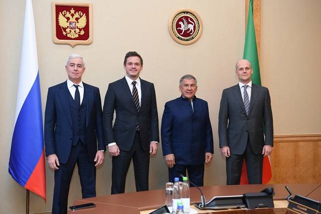 Минниханов обсудил с главой группы FESCO Севериловым перспективы сотрудничества