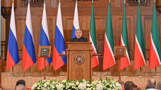 Главное политическое событие года: Минниханов вступил в должность Раиса Татарстана