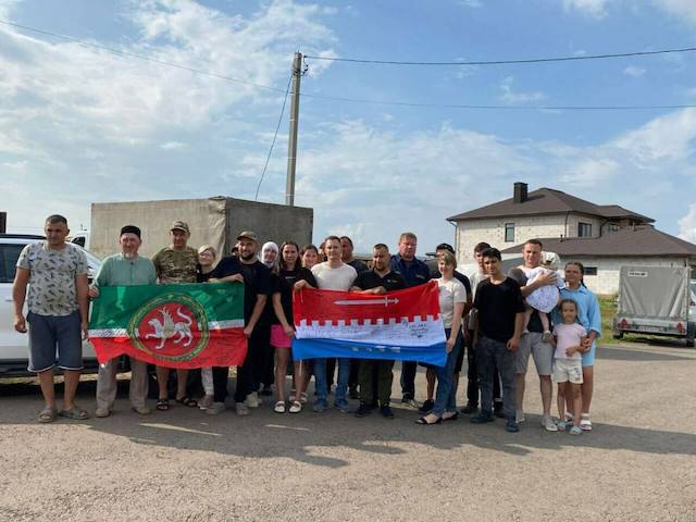 Очередную партию гумпомощи отправили бойцам СВО волонтеры Новошешминского района РТ