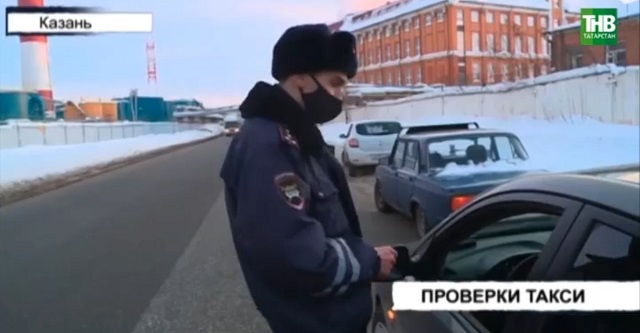 В Казани в ходе рейда ГИБДД по автобусам и такси зафиксировали 32 нарушения