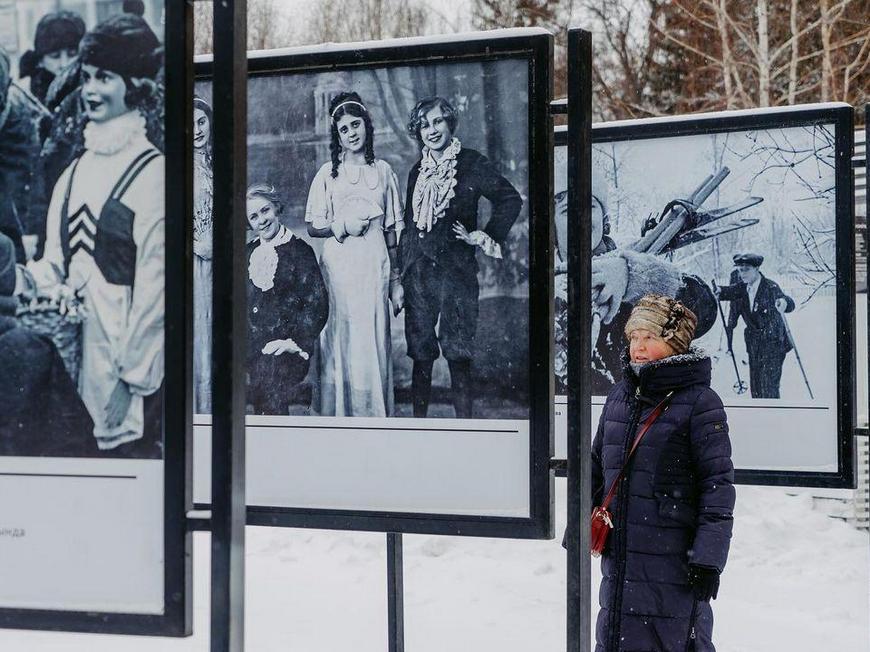 В парке Горького в Казани открыли фотовыставку «Новогодняя Казань»