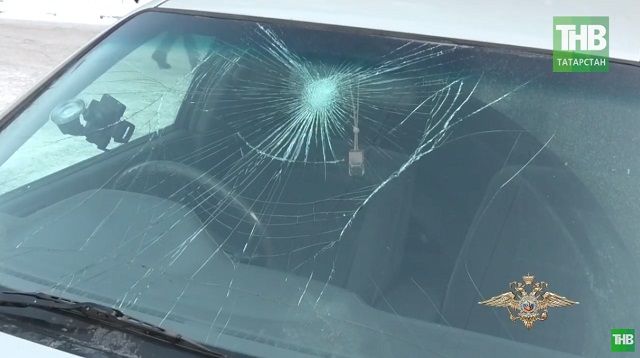 Житель Иркутска прокатил сотрудника уголовного розыска на капоте – видео