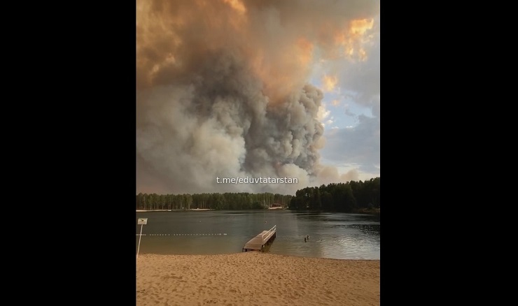 В Татарстане возникла чрезвычайная пожарная опасность 5-го класса