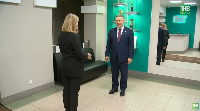 Татарстан Фәннәр академиясе президенты Рифкать Миңнеханов белән әңгәмә 