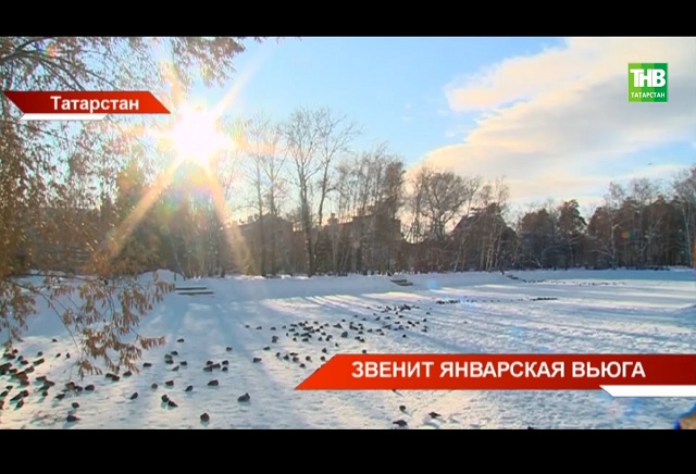 «Звенит январская вьюга»: в Гидрометцентре РТ раскрыли, когда морозы пойдут на спад