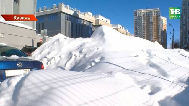 За две недели февраля в Казани выпало 147% месячной нормы осадков