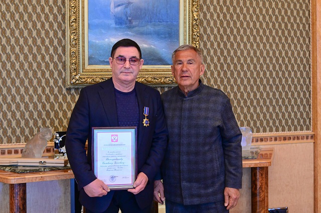Салавату Фатхутдинову вручили орден «Дружбы»