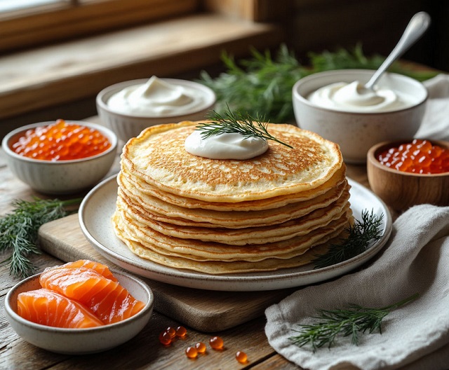 В ПФО блины оказались самыми дешевыми: стоимость набора — менее 100 рублей