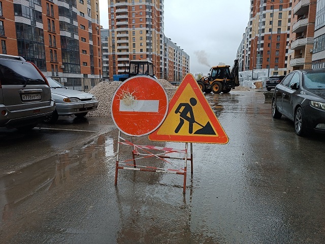 На улице Краснококшайская в Казани ограничат движение до конца года