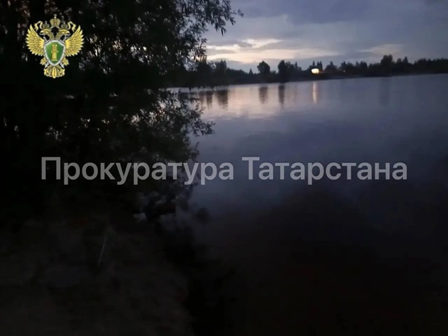 Трагедия на воде: в Зеленодольском районе РТ утонули ребёнок и его спасатель