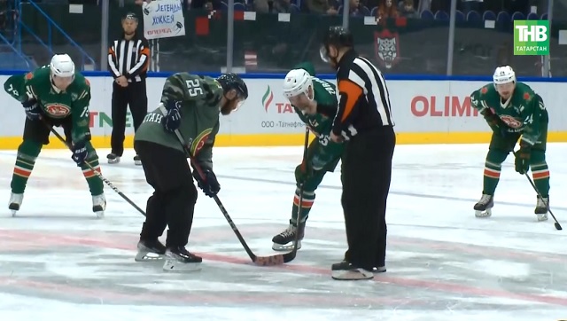 Легенды «Ак Барса» вышли на лед против ветеранов СВО