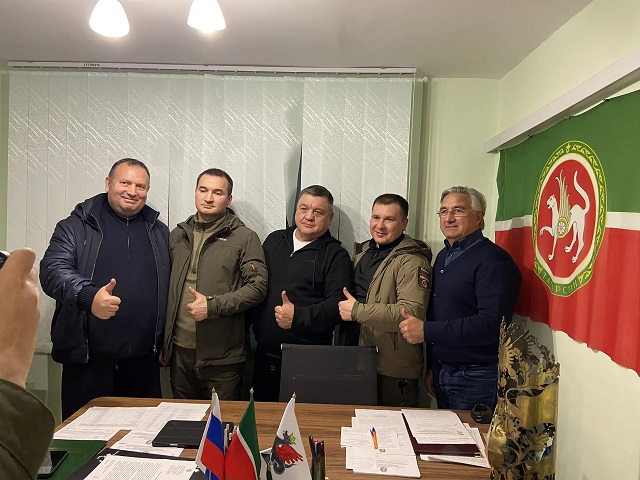 Бөтендөнья татар конгрессы ЛНРга гуманитар ярдәм киттерде