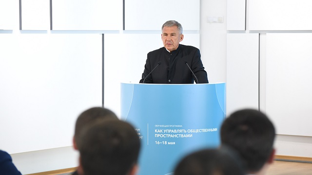 Минниханов: общественные пространства нужно наполнить жизнью