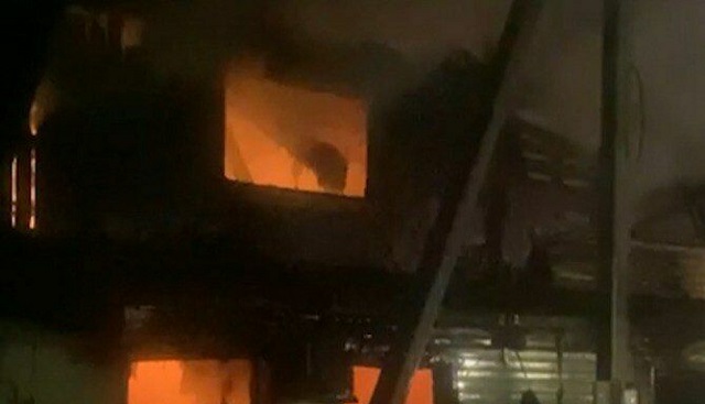 Дачный дом под Набережными Челнами сгорел на глазах у хозяина