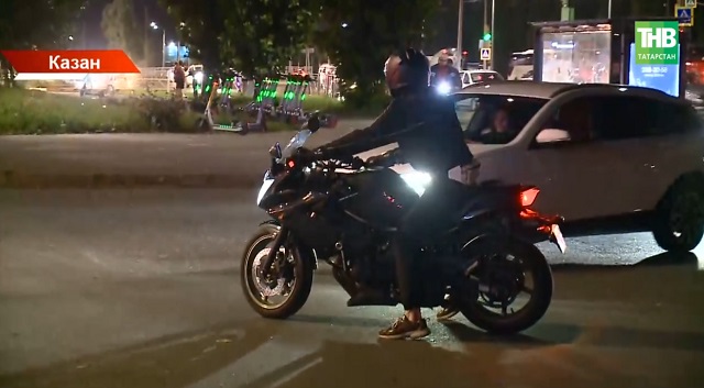 Казан халкының йокысын байкерлар ала