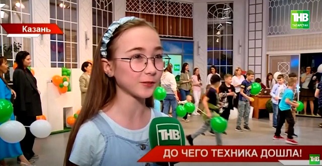 Ко Дню защиты детей на ТНВ прошла экскурсия для детей сотрудников телекомпании