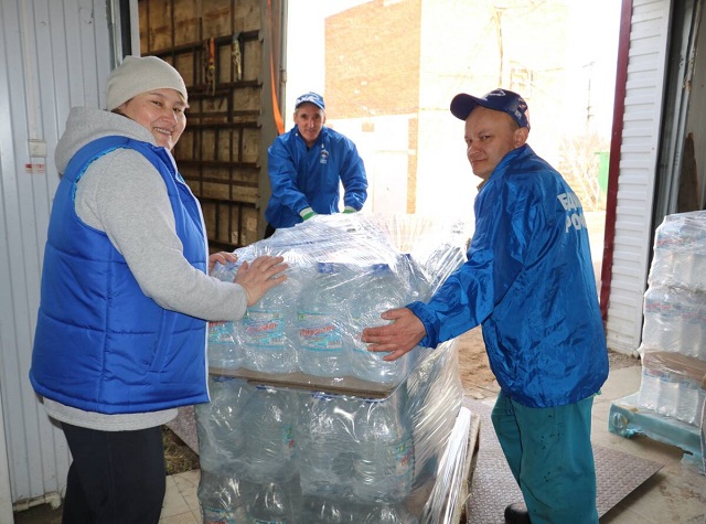 Мамадышские волонтеры отправили восемь тонн гумпомощи в ЛНР