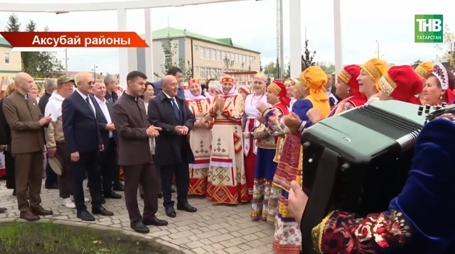 Марат Әхмәтов Аксубай районында яңа объектлар белән танышты