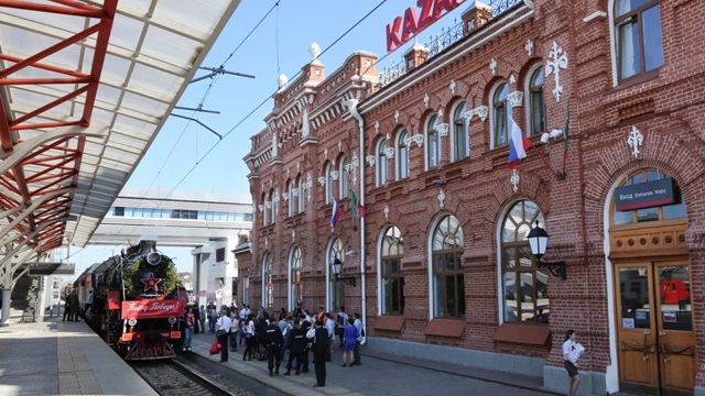«Поезд Победы» совершит остановки на шести станциях в Татарстане