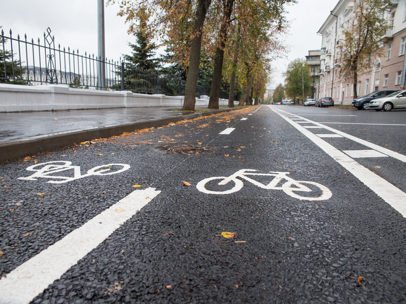 В Казани началось строительство велодорожки, соединяющей два берега Казанки
