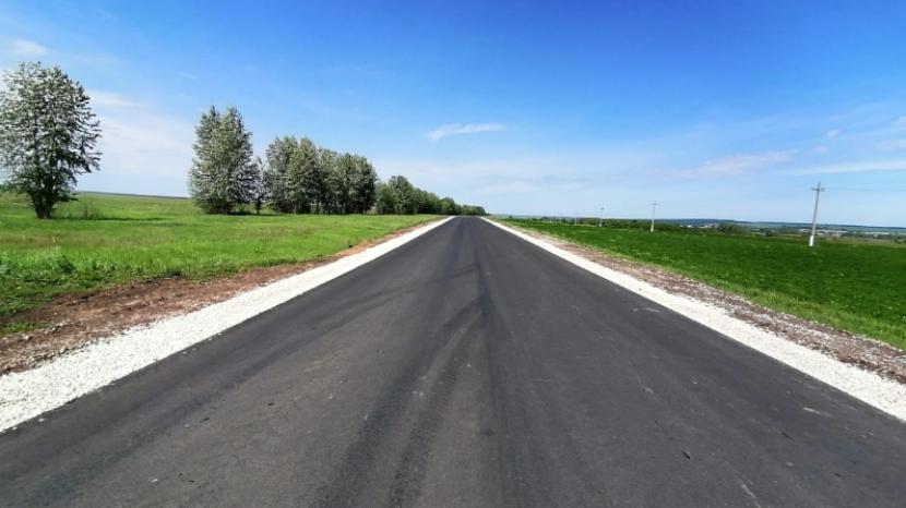 В Татарстане закончили ремонт еще на двух участках региональных дорог