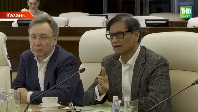 Глава индийской компании Enso Group посетил бизнес-центр «ТАИФ» в Казани