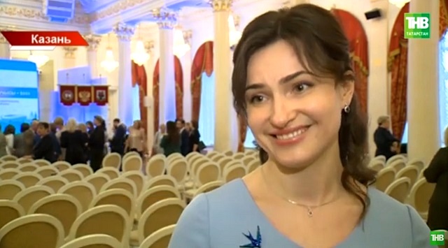 Педагог школы «Адымнар» Екатерина Лисина стала учителем года Казани - видео