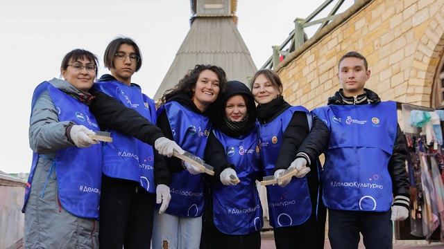 В Казани в рамках нацпроекта «Культура» прошла акция «Сохраняем наследие вместе»