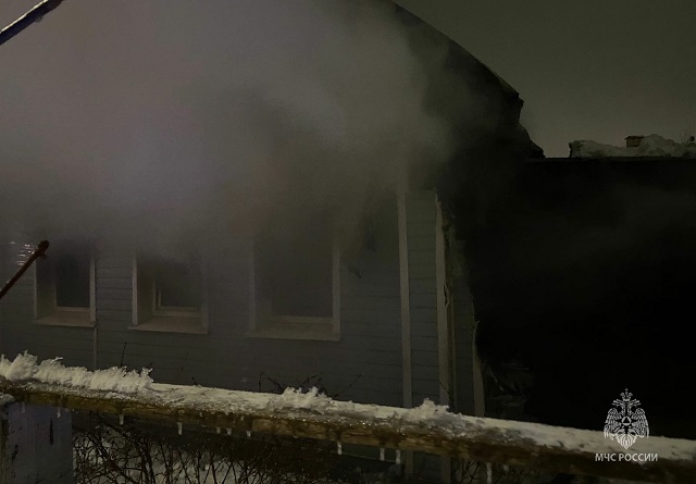 Пожилая пара погибла при пожаре в Зеленодольске