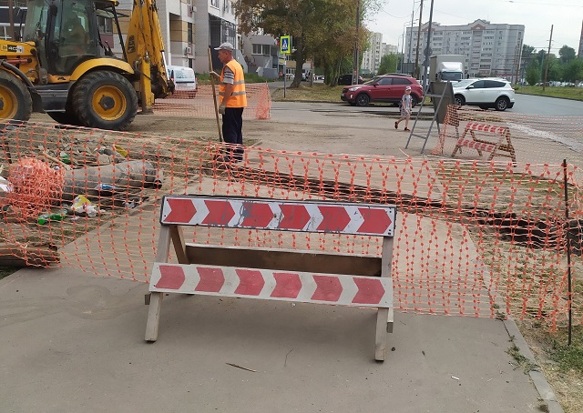 На улице Чапаева в Казани ограничат движение до конца июня