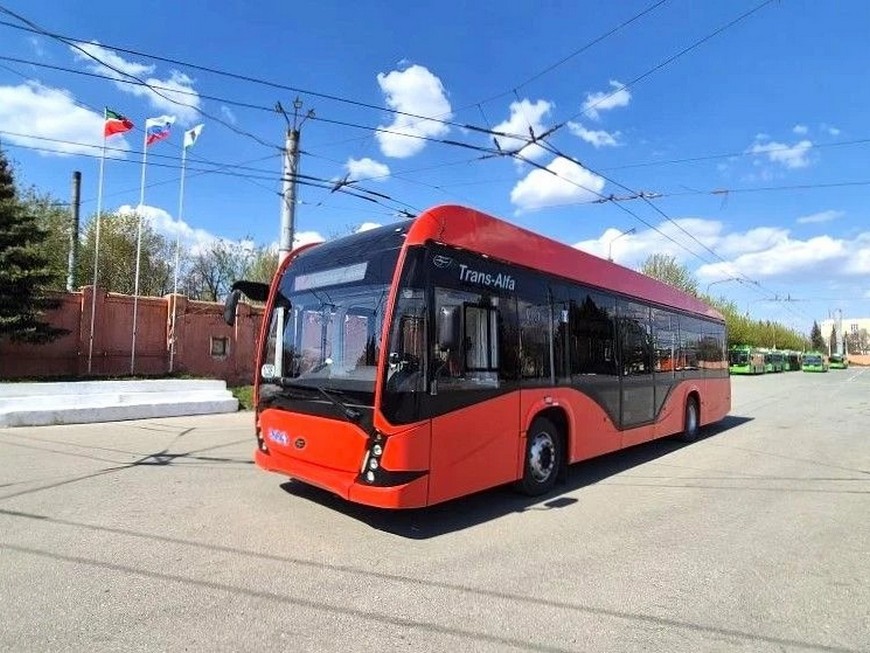 Бүген Казанда автоном рәвештә йөрүче яңа троллейбусны сынап карыйлар