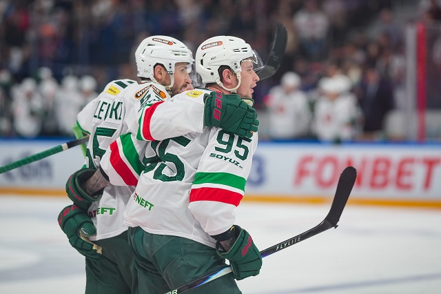 «Металлург» — «Ак Барс»: прямая трансляция второго матча серии &frac12; Кубка Гагарина