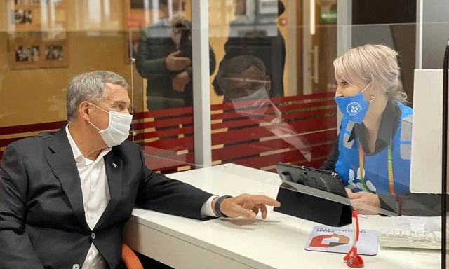 Президент Татарстана принял участие во Всероссийской переписи населения