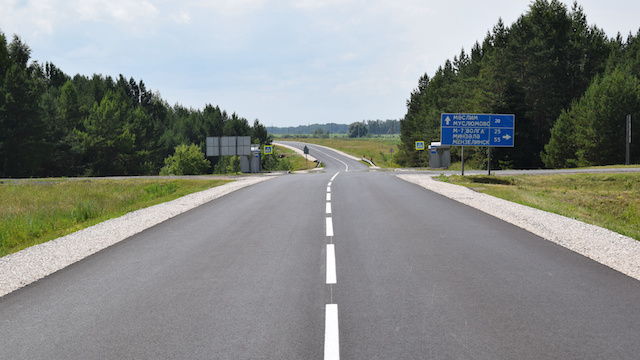 Дорогу Муслюмово – Старое Саитово в Татарстане отремонтировали по нацпроекту