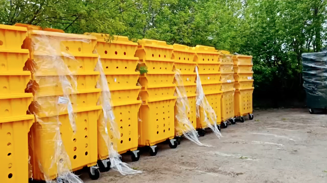 770 желтых контейнеров для вторсырья установят в Казани до конца года