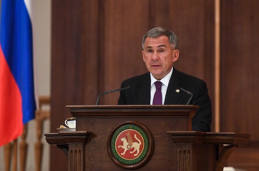 В ближайший час президент Татарстана Рустам Минниханов обратится к населению - видео