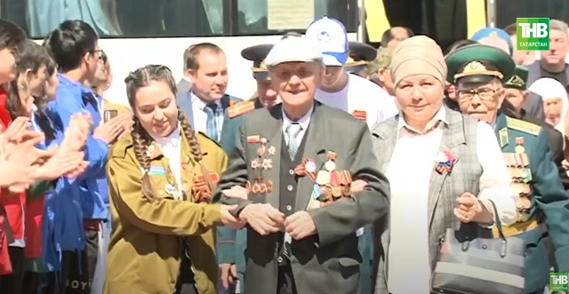 Казанда Бөек Җиңүнең 78нче язын каршылап бәйрәм тантанасы узды